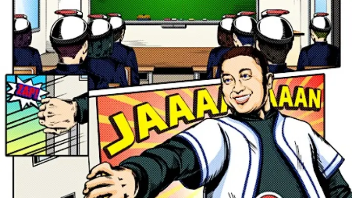 アメコミ風漫画タッチ